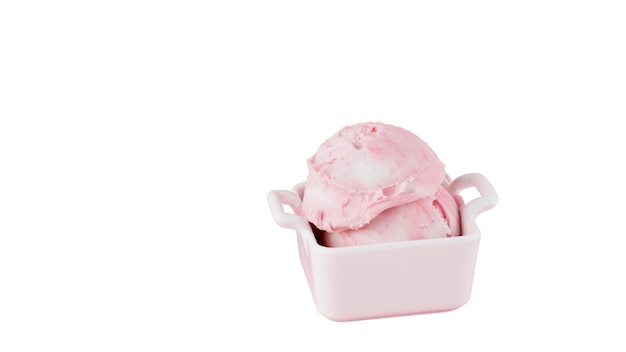 Primer plano de un delicioso helado