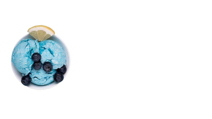 PSD gratuito primer plano de un delicioso helado
