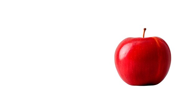Un primer plano de una manzana deliciosa y madura