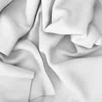 PSD gratuito primer plano de sábanas blancas arrugadas