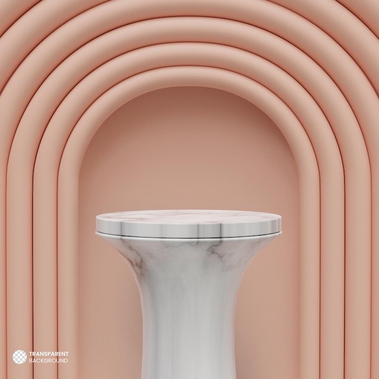 Gratis PSD productweergave 3d podiumachtergrond