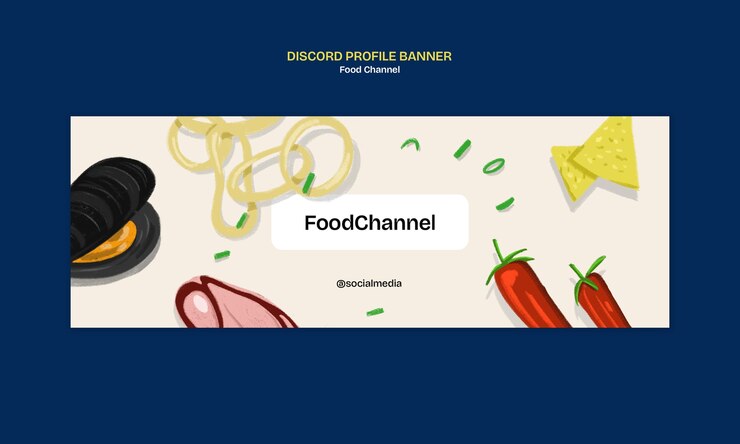 PSD gratuito profilo di discordia del canale alimentare