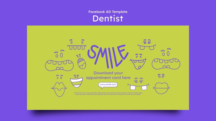 PSD gratuito progettazione del modello del dentista