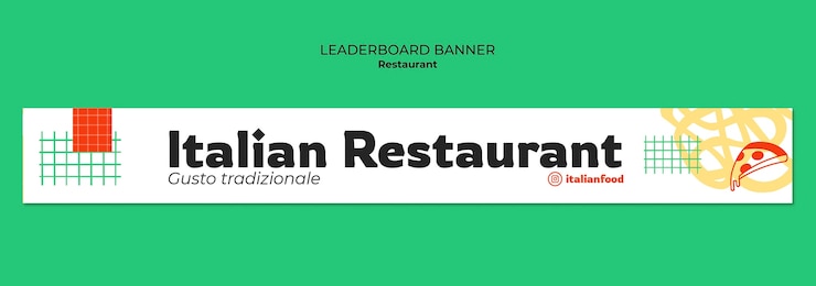 PSD gratuito progettazione del modello del ristorante