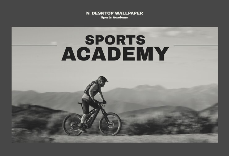 PSD gratuito progettazione del modello dell'accademia sportiva