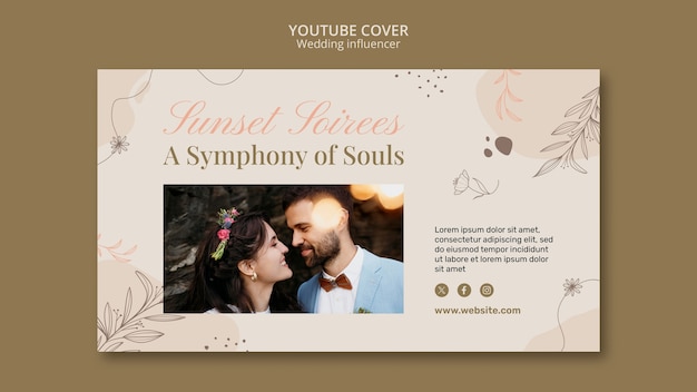 Progettazione del modello dell'influencer del matrimonio