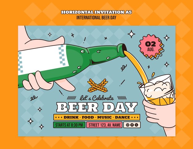 Progettazione del modello della Giornata internazionale della birra