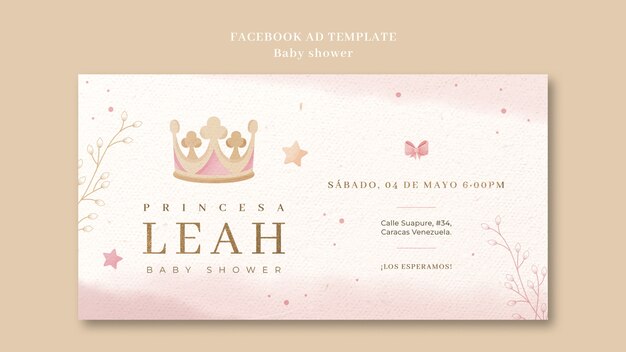 Progettazione del modello di baby shower