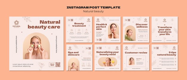 Progettazione del modello di bellezza naturale
