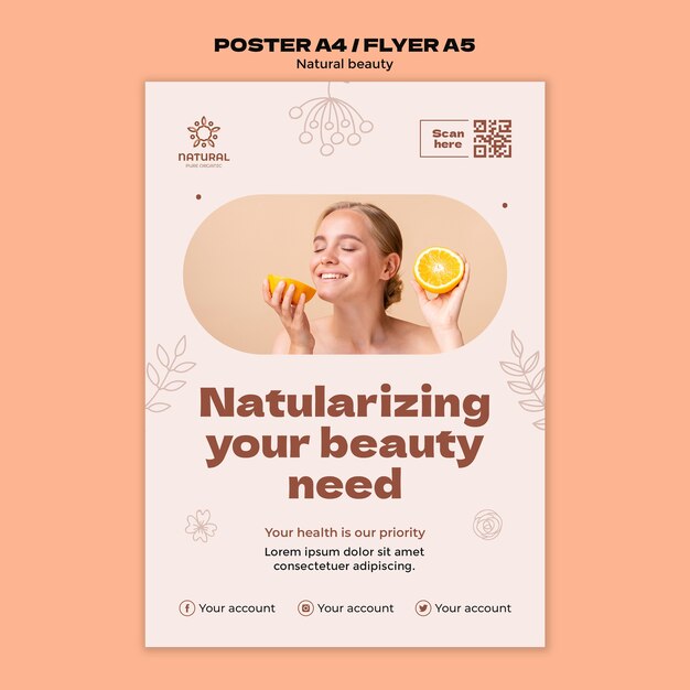 Progettazione del modello di bellezza naturale