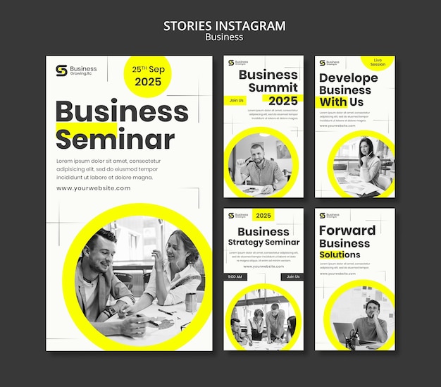 Progettazione del modello di business di Insta story