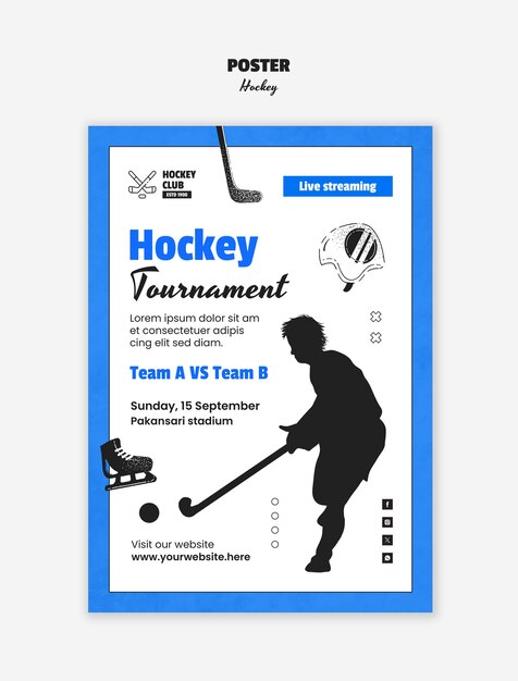 Progettazione del modello di hockey