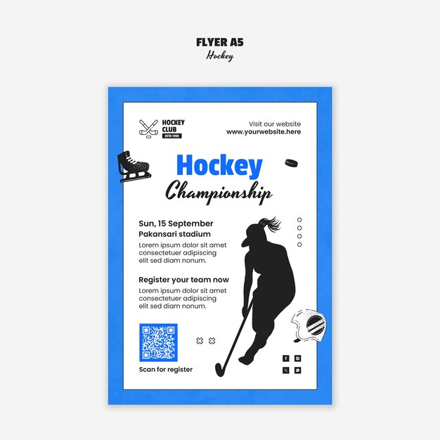Progettazione del modello di hockey