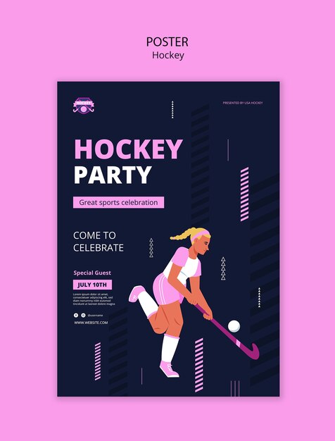 Progettazione del modello di hockey