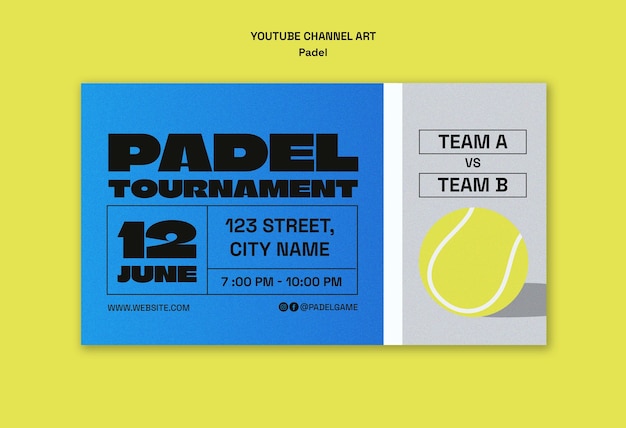 Progettazione del modello di padel sport
