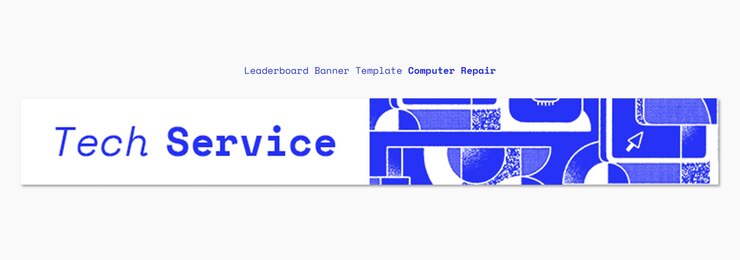 PSD gratuito progettazione del modello di riparazione del computer