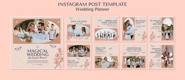 Progettazione del modello di wedding planner