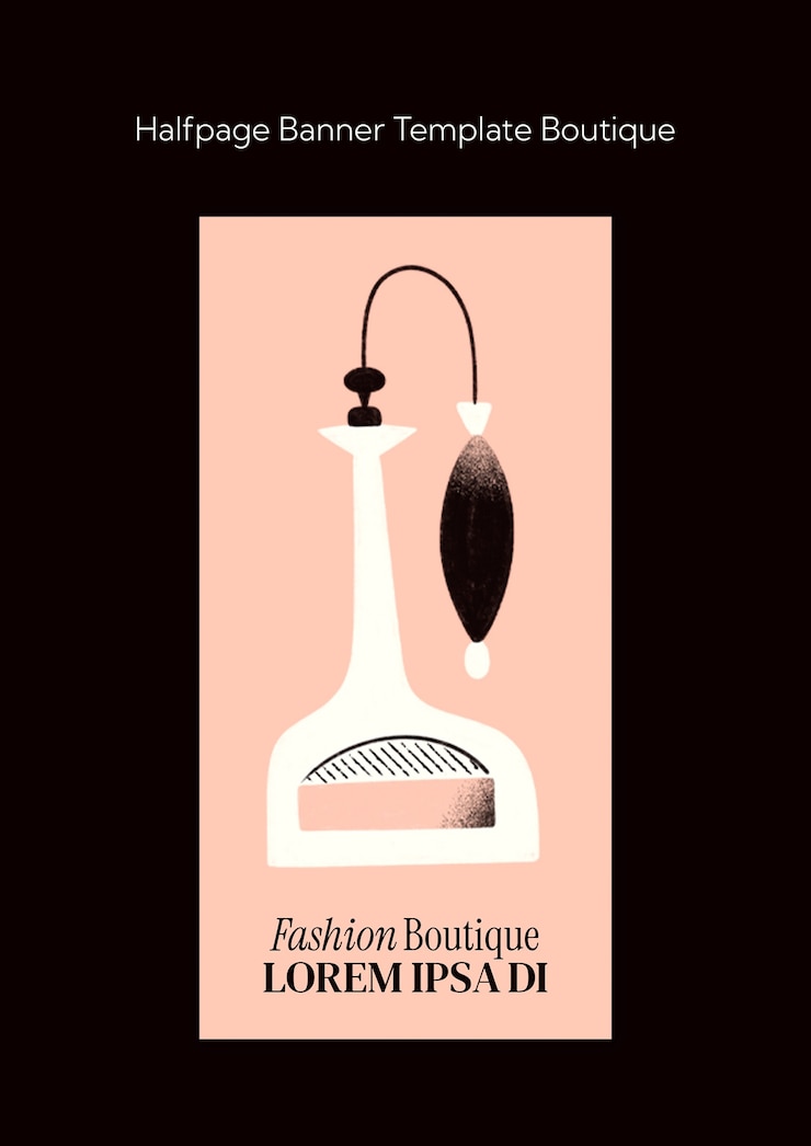 PSD gratuito progettazione di modelli boutique