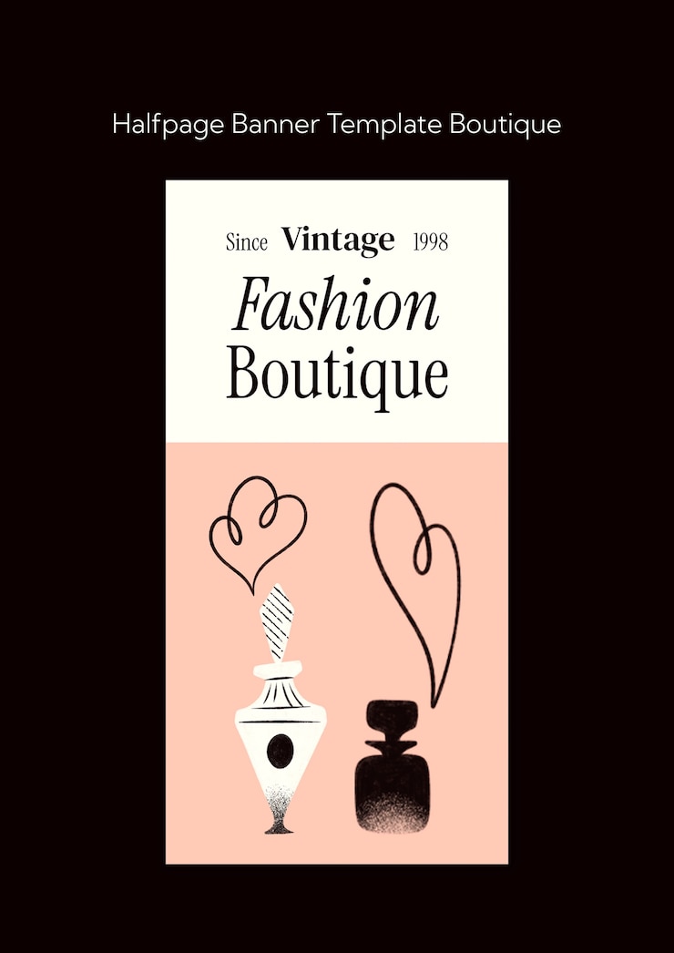 PSD gratuito progettazione di modelli boutique