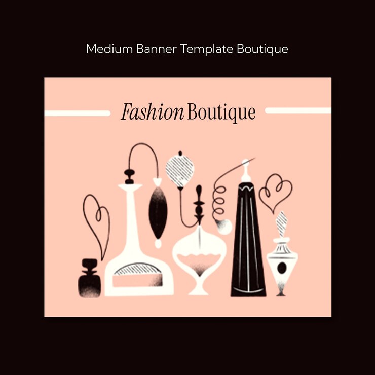 PSD gratuito progettazione di modelli boutique