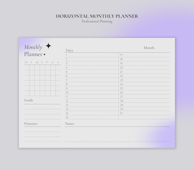 Progettazione di modelli di pianificazione professionali