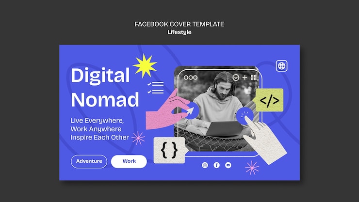 PSD gratuito progettazione di modelli di stile di vita