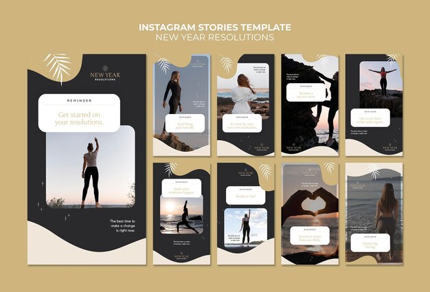Propositi per il nuovo anno storie di instagram