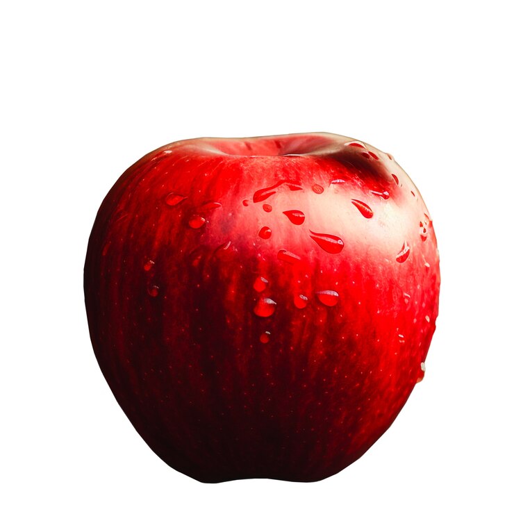 PSD gratuito prossimo piano su apple isolato