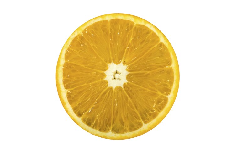 PSD gratuito prossimo piano su frutta isolata