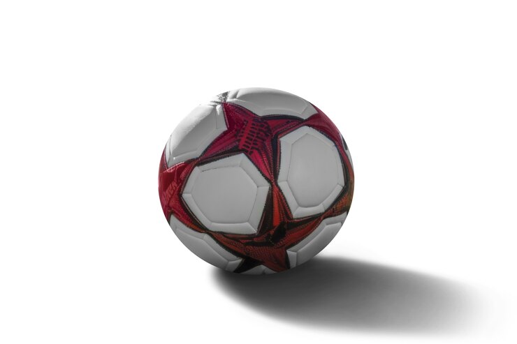 PSD gratuito prossimo piano sulla palla da calcio