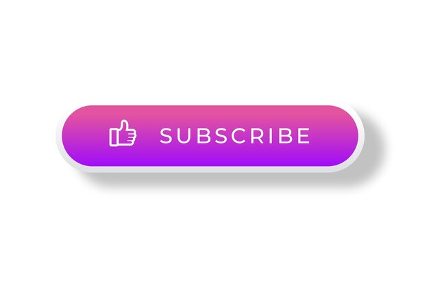 Pulsante di iscrizione ai social media