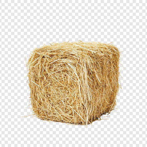 Quadrato Hay Bale rustico di consistenza dorata