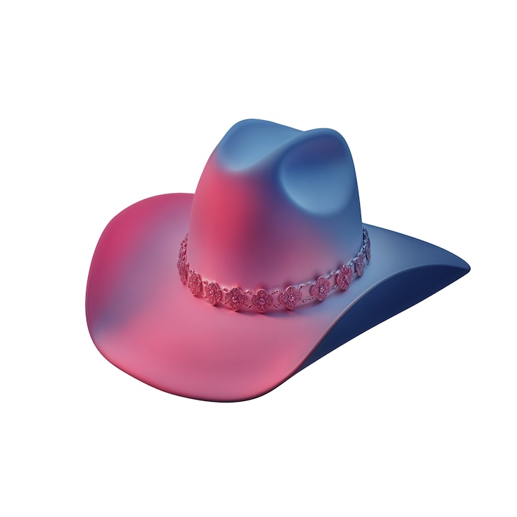 PSD gratuito qué hermoso accesorio de vaquero.
