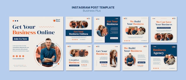 Raccolta di post di instagram aziendali