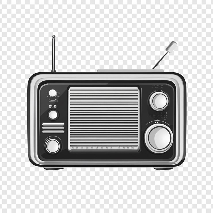 PSD gratuito radio d'epoca un classico retro