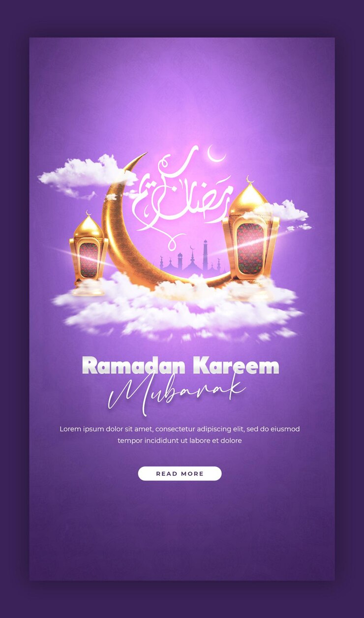 PSD gratuito ramadán kareem mubarak festival islámico religioso de facebook o instagram historias plantilla de publicaciones