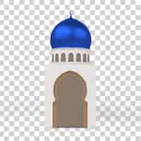 Gratis PSD ramadan-moskee