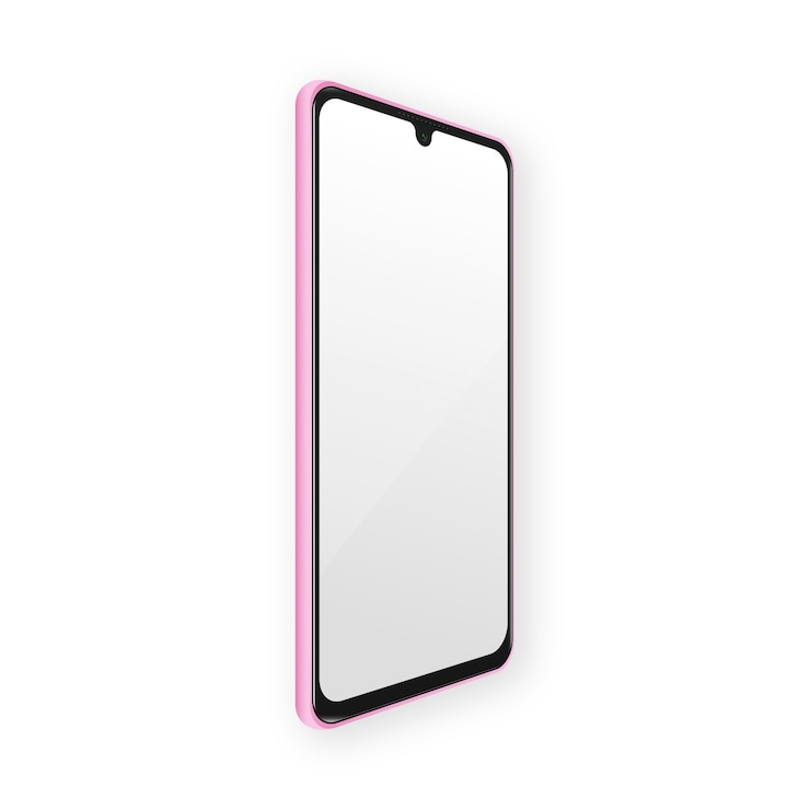 Gratis PSD realistisch mobiel apparaat geïsoleerd