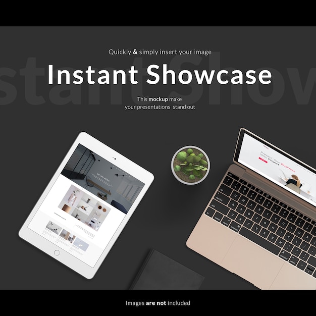 Gratis PSD realistisch scherm mock up