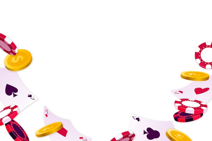 Gratis PSD realistische illustratie van casino-items