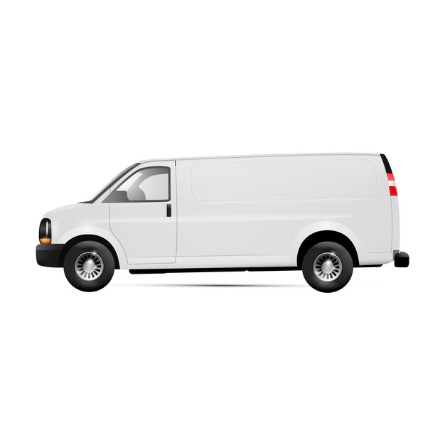 Realistische illustratie van een auto