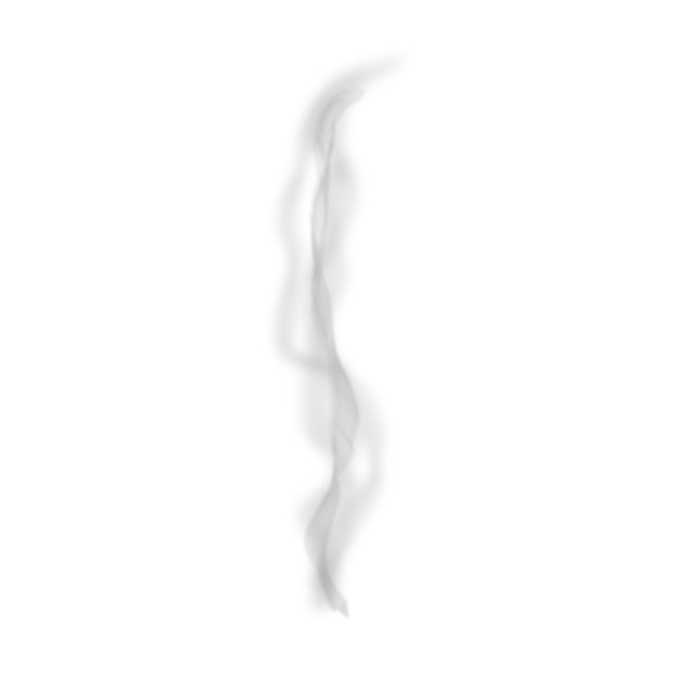 Gratis PSD realistische illustratie van rook