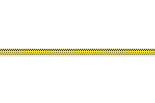 Realistische quarantaine tape geïsoleerd