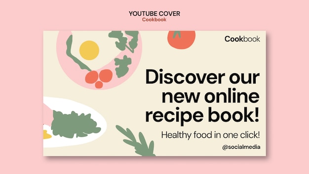 Recetas de libros de cocina cubierta de youtube