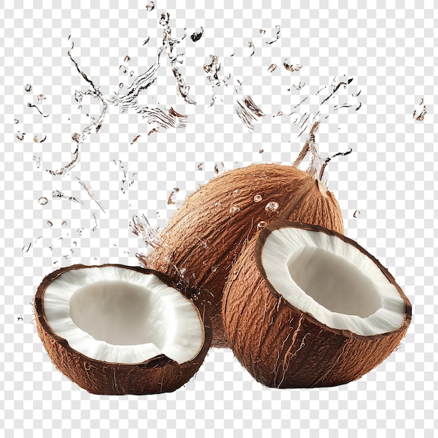El refrescante agua de coco es una delicia tropical