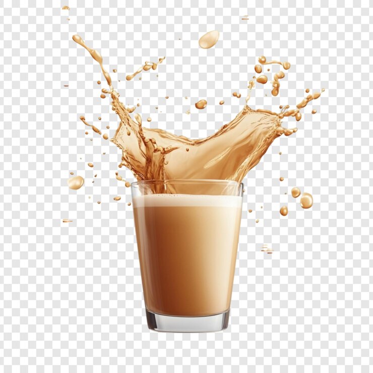 PSD gratuito refrescante caffè ghiacciato splash una deliziosa fotografia di bevande
