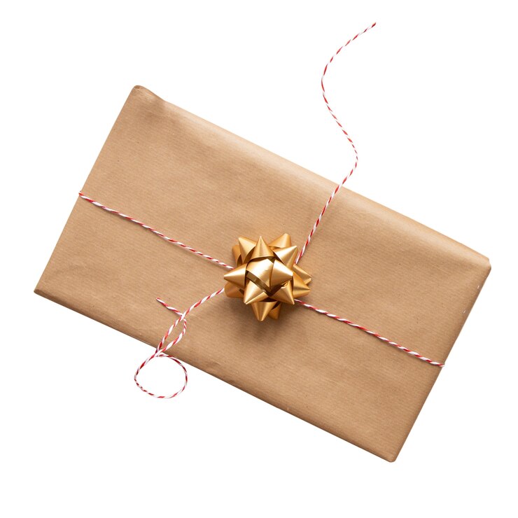 PSD gratuito el regalo de navidad aislado.