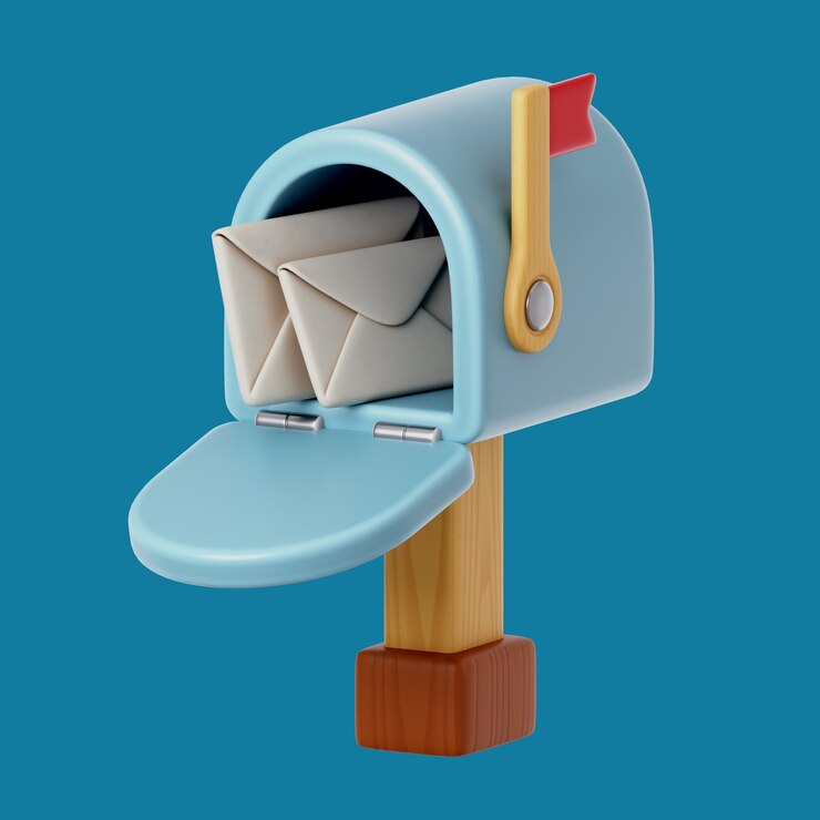 PSD Gratis render 3d dari ikon pengiriman
