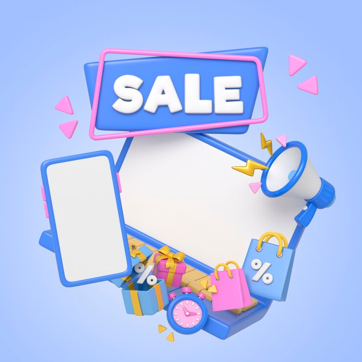 PSD Gratis render 3d obral online besar!