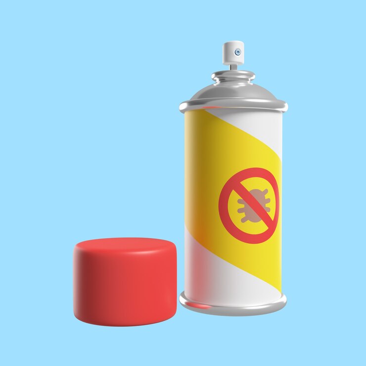 PSD Gratis render 3d produk pembersih